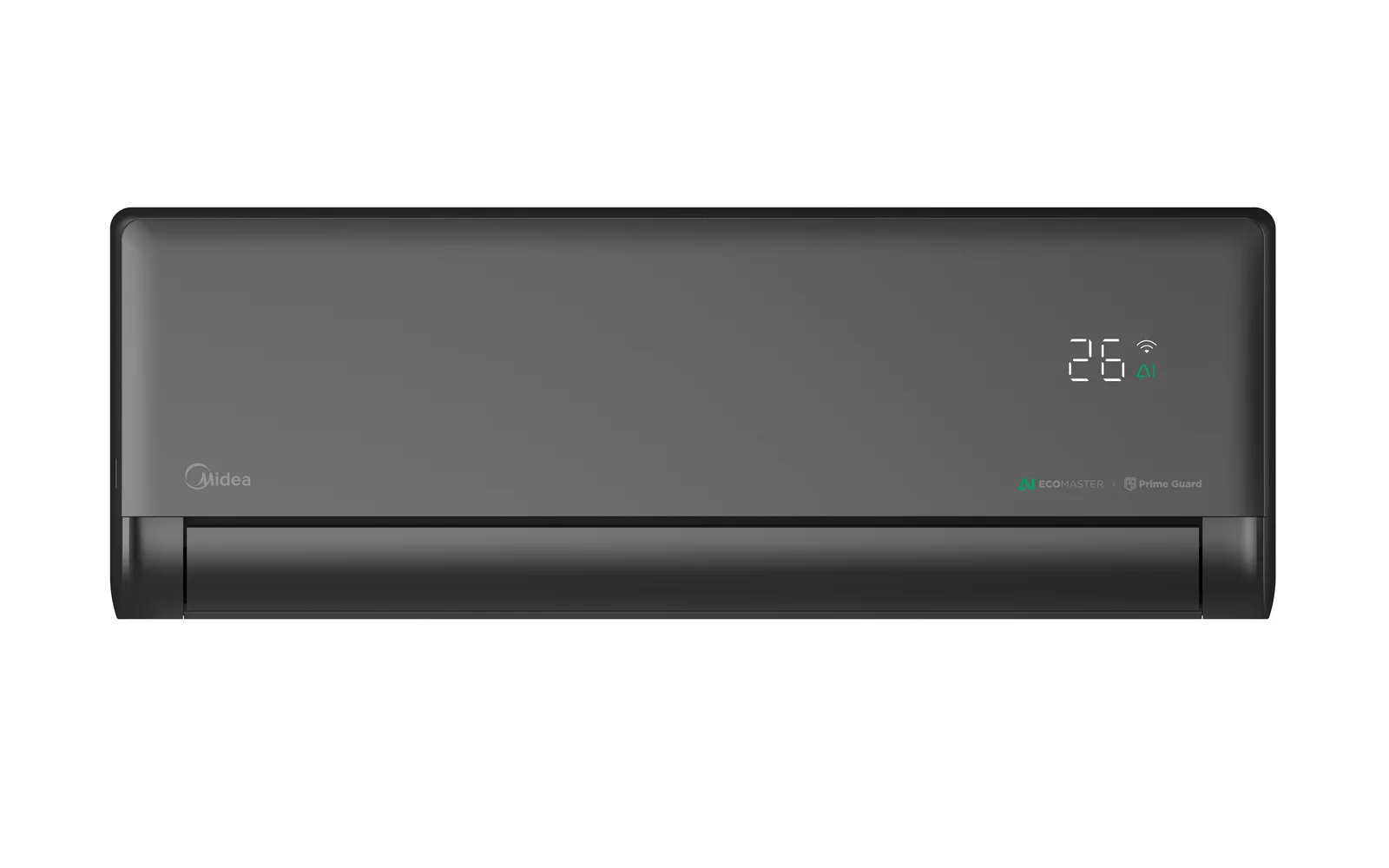 Midea Airco splitsysteem binnenunit Midea Solstice koelen en verwarmen wand (hoog) 1.4-4kW R-32 1.1-4.1kW 3.5 EZB-12RD6-I