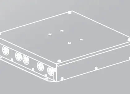 Midea Centrale aansluitbox voor Midea monobloc-systemen climacon MH-KIT