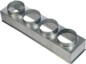 Midea Midea A6 en A7 plenum Duct 12 Toevoer Climacon PPA6A7-12