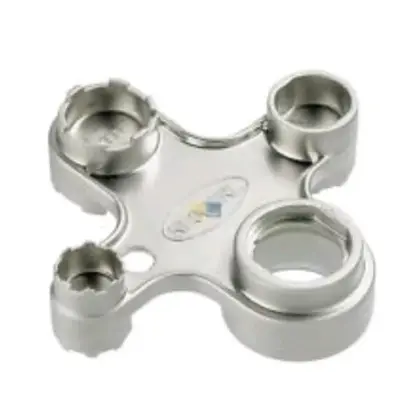 Neoperl Tools universele montagesleutel voor straalbreker M18/M22/M24/M28 vernikkeld 04.01.4580.97