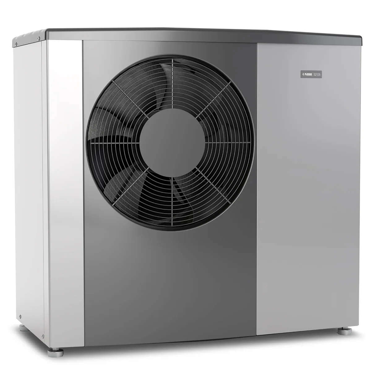 Nibe Warmtepomp (lucht/water) monobloc Nibe S2060 geschikt voor bijverwarming CV buitenopstelling 10kW A+++ 1x220-240V 064382