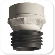 Nicoll 009200 Nicoll Studor PVC beluchter 75 - 110 mm