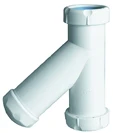 Nicoll 1248 Nicoll PP sifon verticaal voor afvoerbuizen 40 x 40 mm wit