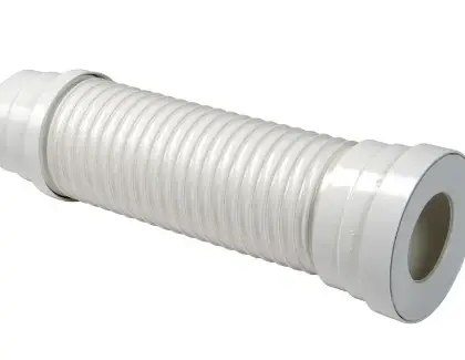 Nicoll QW flexibele WC aansluitmof (lengte 570 mm) 93 - 100 mm 1REAFLEX