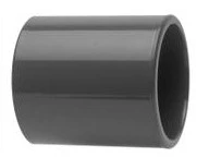 Nicoll PVC Druk mof FF 63 x 63 mm - PN16 - grijs 1RMA163000