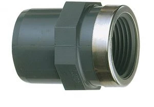Nicoll PVC Druk inschuifpuntstuk MF 32 x 4/4 F - met versterkingsring 1RRM332D00