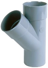 Nicoll BH14 Nicoll PVC lijm T-stuk 45° MFF 40 x 40 x 40 mm