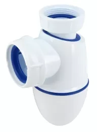 Nicoll BM242 Nicoll EasyPhon bekersifon 5/4 x 40 mm - thermoseal - wit