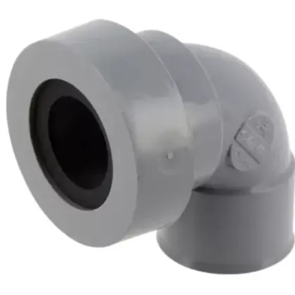 Nicoll CF88J Nicoll PVC lijm bocht met dichting 87° FF 32 x 32 mm
