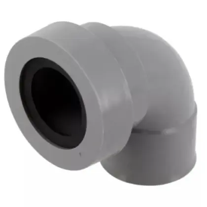 Nicoll CH88J Nicoll PVC lijm bocht met dichting 87° FF 40 x 40 mm