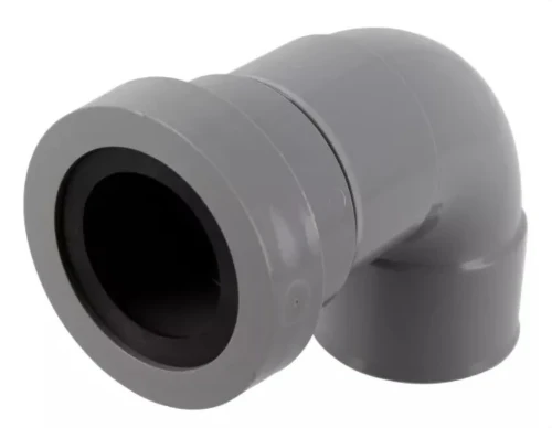 Nicoll CJ88J Nicoll PVC lijm bocht met dichting 87° FF 50 x 50 mm