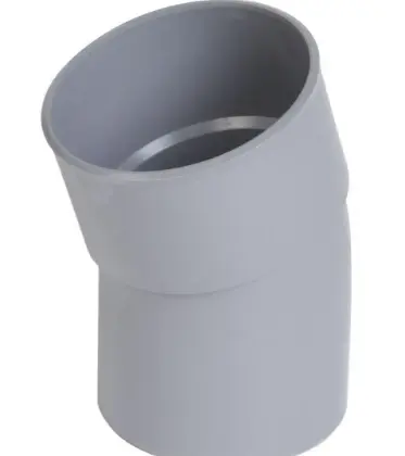Nicoll PVC lijm bocht 20° MF 63 x 63 mm - grijs CL2