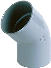 Nicoll PVC lijm bocht 45° MF 80 x 80 mm CR4