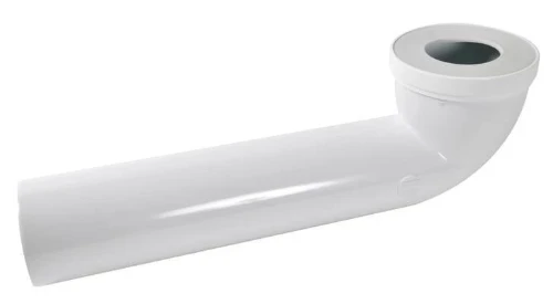 Nicoll CTW4440 Nicoll CTW toiletaansluitbocht 90° FM 107 x 90 mm - lang model 400 mm