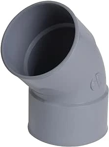 Nicoll CX44 Nicoll PVC lijm bocht 45° FF 125 x 125 mm - grijs