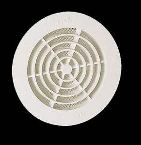 Nicoll GATM100 Nicoll Vent ventilatierooster 100 mm - wit - met muggengaas