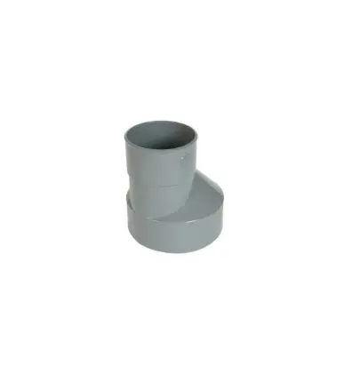 Nicoll PVC lijm reductie MF 80 x 75 mm - grijs IR1