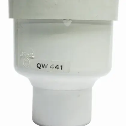 Nicoll QW WC aansluitmof 107 x 110 mm - wit QW110