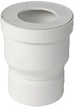 Nicoll QW44 Nicoll QW WC aansluitmof 107 x 90 mm - wit