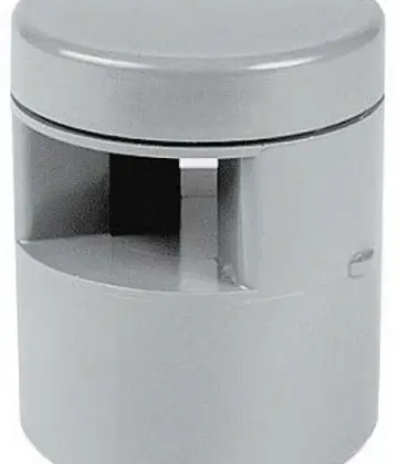 Nicoll SAV87 Nicoll PVC lijm beluchter 80/75 mm - grijs