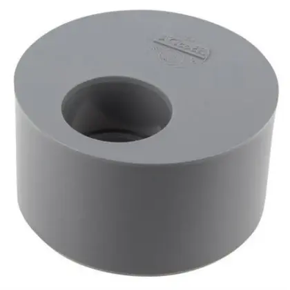 Nicoll PVC lijm excentrisch verloop reductie MF 100 x 40 mm UT4