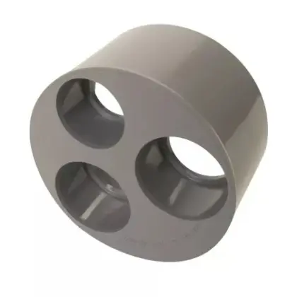 Nicoll PVC lijm reductie MF 110 x 40 x 40 x 40 mm - grijs V444