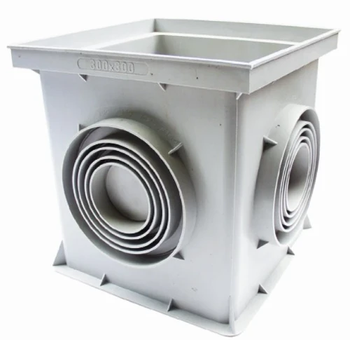 Nicoll Y224004 Nicoll RIO universele toezichtput 400 x 400 mm - lichtgrijs