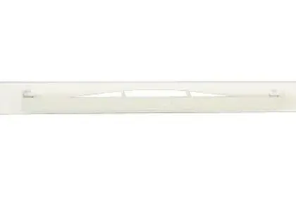 Nicoll Buitenluchtrooster Nicoll rechthoekig wit 330x15mm 1701