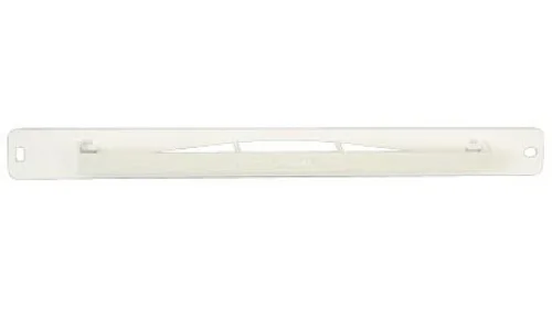Nicoll Buitenluchtrooster Nicoll rechthoekig wit 330x15mm 1701