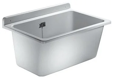Nicoll Uitgietbak Nicoll Abu wit 610x455mm met stootrand 6000301