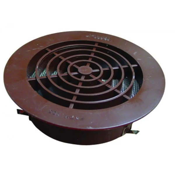 Nicoll Ventilatierooster Nicoll rond Ø132mm kunststof GATM11M