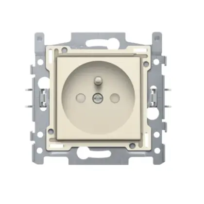 Niko 795876224 Niko Original inbouw stopcontact met penaarde - cream