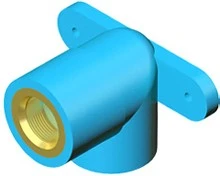 Niron 03NGTF2012 Niron PPR muurplaat 90° FF 20 x 1/2 F (dubbele ophanging)