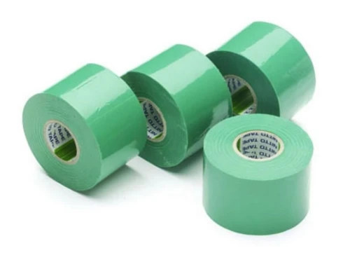 Nitto 21A kleefband 50 mm (rollengte 20m) - groen - prijs per rol - isolatietape voor HVAC, koelleidingen en electro IPT100498