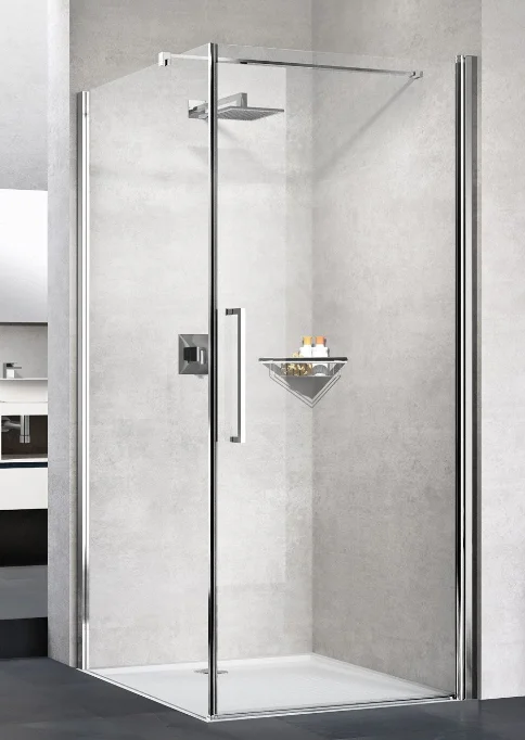 Novellini Douchedeur Novellini Young 2.0 draaideur met vast paneel B:1140-1180mm veiligheidsglas G+F Y2G87-1B