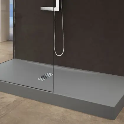 Novellini Douchebak Novellini Custom 1400x800mm grijs kunststof CU1408011-29