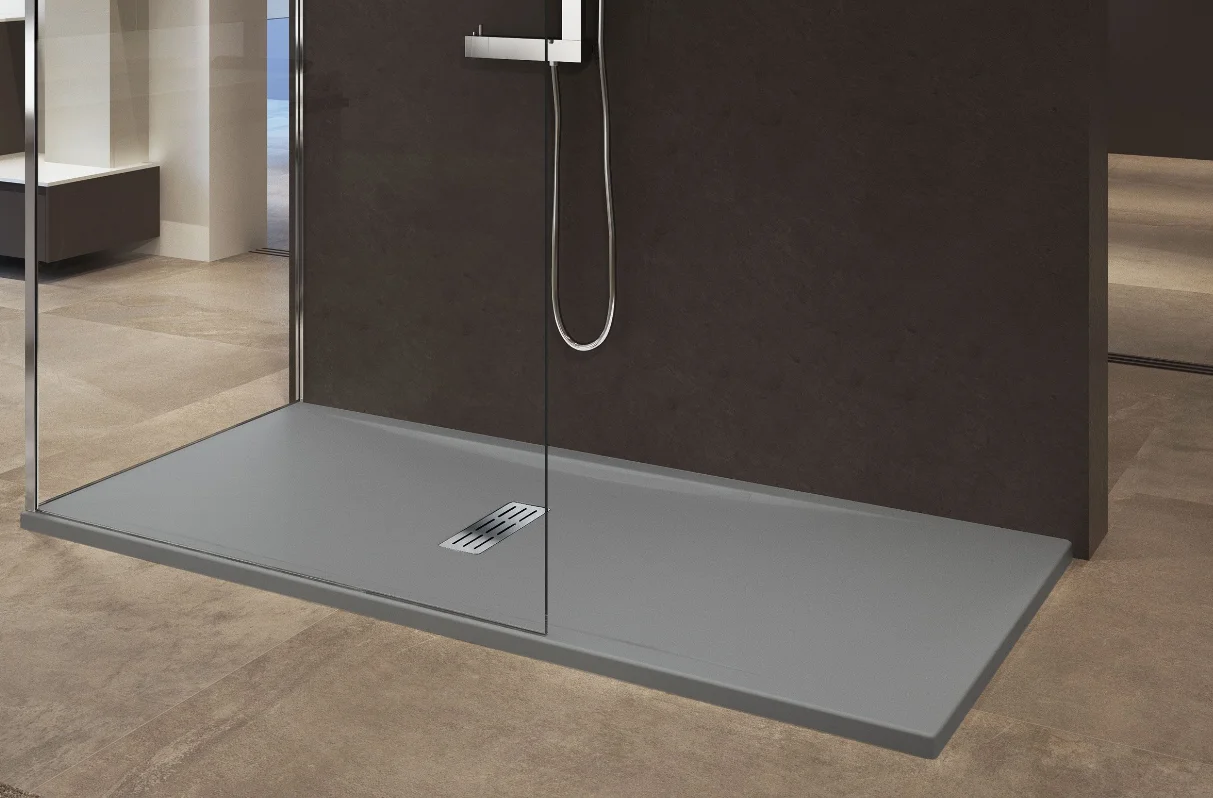 Novellini Douchebak Novellini Custom 1800x800mm grijs kunststof CU180804-29