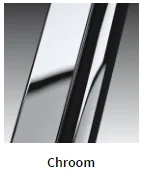 Novellini Inloopdouche Novellini Giada 1950x1000mm veiligheidsglas geen (onbehandeld) chroom H GIADAH100-1K