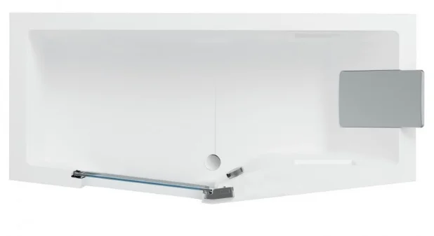 Novellini Bad Novellini Iris wit L:1800mm rechthoekig Standard IRI218085CS-A2