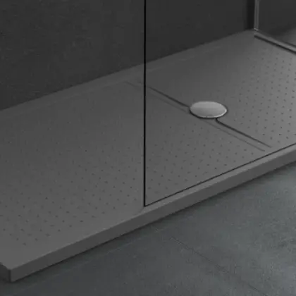 Novellini Douchebak Novellini Olympic Plus 1200x800mm grijs kunststof OL801204-29