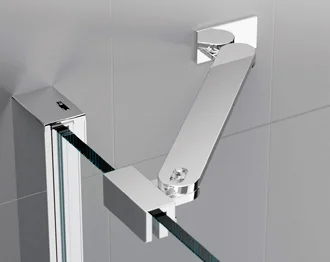 Novellini NOVELLINI R80LOU450K MUURSTEUN LOUVRE 450 MM CHROOM R80LOU450-K
