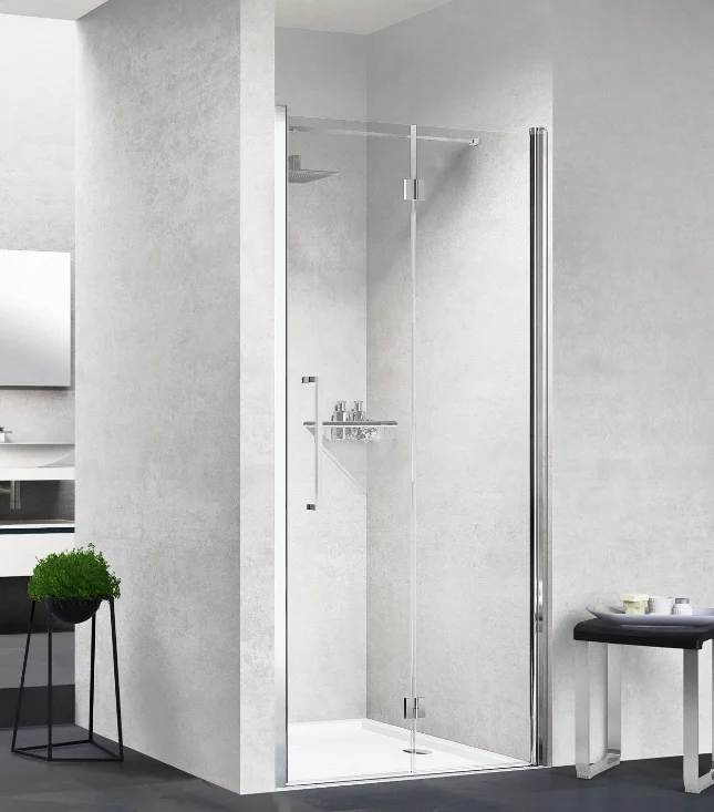 Novellini Douchedeur Novellini Young 2.0 draaideur tweedelig B:770-810mm H:2000mm veiligheidsglas 1BS Y21BS77D-1B