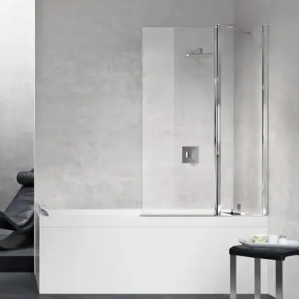 Novellini Badwand Novellini Young 2.0 L:980mm H:1500mm vouwwand tweedelig 3V Y23V100-1K