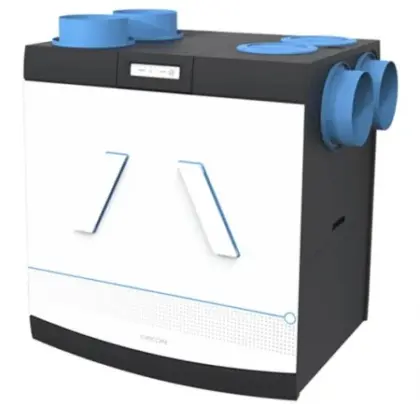 Orcon WTW-unit Orcon HRC HRC450 HRC450 499m3/h D=180mm 4 bovenaansluitingen 100064588600