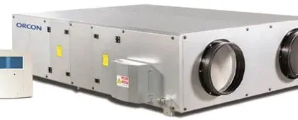 Orcon WTU1500ECIE + isolatie Regin en display ventiline 100064577100