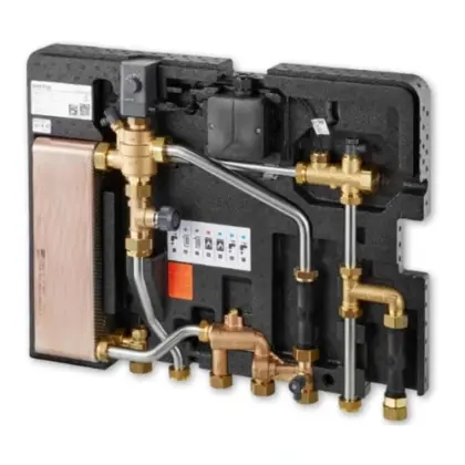 Oventrop 1344031 Oventrop Regudis W-HTE elektronisch woningstation - Vermogensbereik 2 - warmtewisselaar 18 l/min