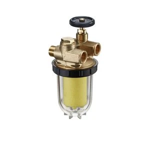 Oventrop mazoutfilter MF 3/8 x 3/8 - nikkelelement 100-150my 2120403