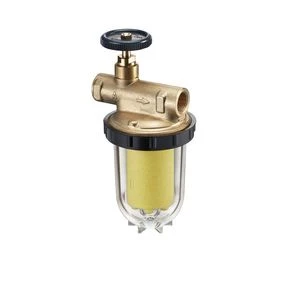 Oventrop mazoutfilter FF 3/8 x 3/8 - nikkelelement 100-150my - 1 pijps 2123103