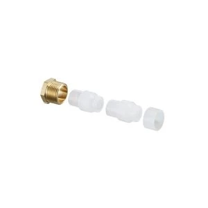 Oventrop aansluitstukken 8-10-12 mm voor dubbele mazoutfilter - prijs per set 2127500