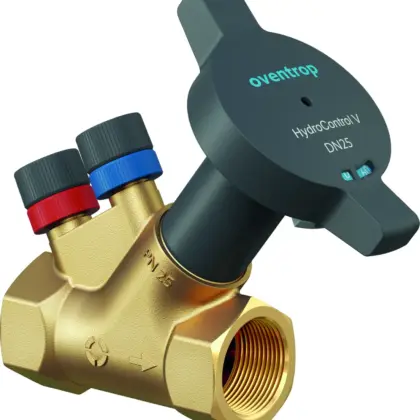 Oventrop Strangafsluiter HydroControl V PN 25 Binnendraad